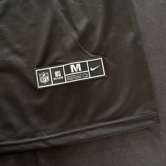 NFL Minnesota Vikings Justin Jefferson #18 Nike Mens Black Jersey Sz M - Picture 4 of 7